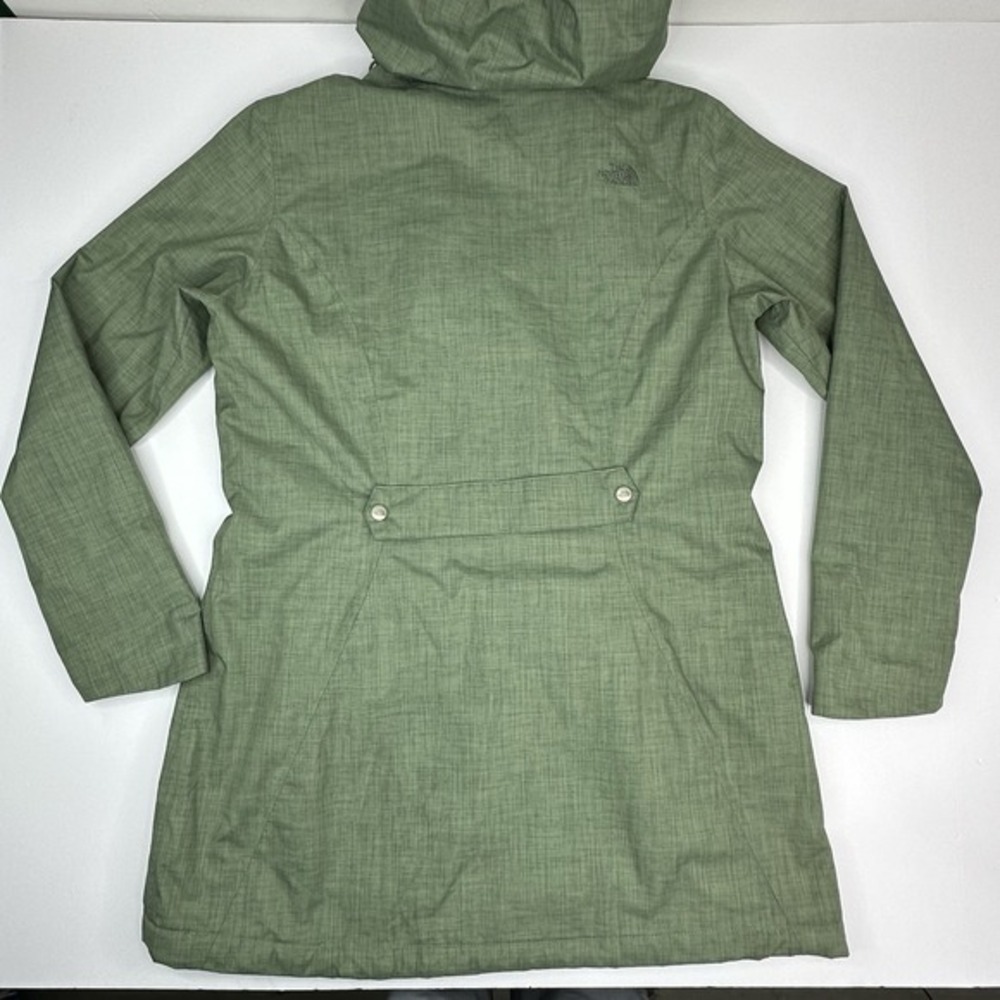 The North Face Women's Parka Jacket Green Hooded Insulated Size Large - Picture 7 of 16